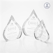 Dover Award - Clear | https://www.bestnamebadges.com