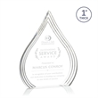 Dover Award - Clear | https://www.bestnamebadges.com