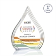 Dover VividPrint™ Award - Clear | https://www.bestnamebadges.com