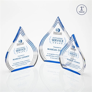 Dover VividPrint™ Award - Blue | https://www.bestnamebadges.com