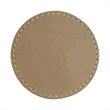 2.5" Leatherette Round Patch with Adhesive | https://www.bestnamebadges.com
