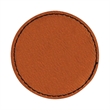 2.5" Leatherette Round Patch with Adhesive | https://www.bestnamebadges.com