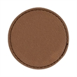 2.5" Leatherette Round Patch with Adhesive | https://www.bestnamebadges.com