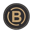 2.5" Leatherette Round Patch with Adhesive | https://www.bestnamebadges.com