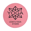 2.5" Leatherette Round Patch with Adhesive | https://www.bestnamebadges.com