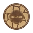 2.5" Leatherette Round Patch with Adhesive | https://www.bestnamebadges.com