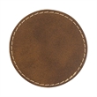 2.5" Leatherette Round Patch with Adhesive | https://www.bestnamebadges.com