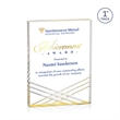 Chestham VividPrint™ Award - Gold | https://www.bestnamebadges.com