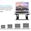 Customizable Promotional Portable Cooling Laptop Stand | https://www.bestnamebadges.com