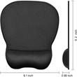 Custom Durable Ergonomic Wrist Rest Comfortable Mousepad | https://www.bestnamebadges.com