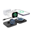 3 In 1Magnetic Foldable Travel Wireless Charger Station | https://www.bestnamebadges.com