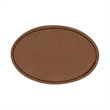3" x 2" Leatherette Oval Patch with Adhesive | https://www.bestnamebadges.com
