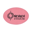 3" x 2" Leatherette Oval Patch with Adhesive | https://www.bestnamebadges.com