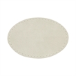 3" x 2" Leatherette Oval Patch with Adhesive | https://www.bestnamebadges.com
