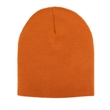 Custom Logo Knit Beanie Cap 9'' x 8'' | https://www.bestnamebadges.com