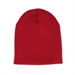 Custom Logo Knit Beanie Cap 9'' x 8'' | https://www.bestnamebadges.com