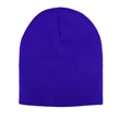 Custom Logo Knit Beanie Cap 9'' x 8'' | https://www.bestnamebadges.com