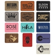 3.5"x2.5"  Leatherette Rectangular Patch with Adhesive | https://www.bestnamebadges.com