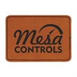 3.5"x2.5"  Leatherette Rectangular Patch with Adhesive | https://www.bestnamebadges.com