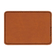3.5"x2.5"  Leatherette Rectangular Patch with Adhesive | https://www.bestnamebadges.com