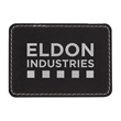3.5"x2.5"  Leatherette Rectangular Patch with Adhesive | https://www.bestnamebadges.com
