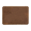 3.5"x2.5"  Leatherette Rectangular Patch with Adhesive | https://www.bestnamebadges.com