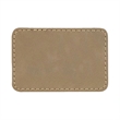 3" x 2"  Leatherette Rectangular Patch with Adhesive | https://www.bestnamebadges.com
