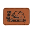 3" x 2"  Leatherette Rectangular Patch with Adhesive | https://www.bestnamebadges.com