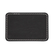 3" x 2"  Leatherette Rectangular Patch with Adhesive | https://www.bestnamebadges.com