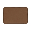 3" x 2"  Leatherette Rectangular Patch with Adhesive | https://www.bestnamebadges.com