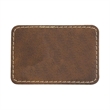 3" x 2"  Leatherette Rectangular Patch with Adhesive | https://www.bestnamebadges.com