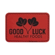 3" x 2"  Leatherette Rectangular Patch with Adhesive | https://www.bestnamebadges.com