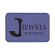 3" x 2"  Leatherette Rectangular Patch with Adhesive | https://www.bestnamebadges.com