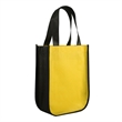 Curved Bottom Tote Bag - 4 1/2" x 9" x 12" | https://www.bestnamebadges.com