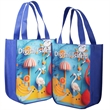 Sublimated Curved Bottom Tote - Front and Back | https://www.bestnamebadges.com