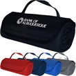 47" x 53" Custom Fleece Roll-Up Blanket | https://www.bestnamebadges.com