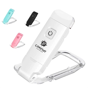 Custom USB Rechargeable Brightness Adjustable LED Read Light | https://www.bestnamebadges.com