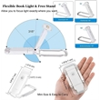 Custom USB Rechargeable Brightness Adjustable LED Read Light | https://www.bestnamebadges.com