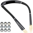 Custom 3 Color 9 Brightness Level LED Neck Reading Light | https://www.bestnamebadges.com