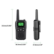 Custom Durable Rechargeable Walkie Talkies With Flashlight | https://www.bestnamebadges.com