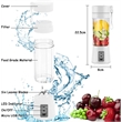 Custom Mini USB Rechargeable Blender For Fruit Smoothies | https://www.bestnamebadges.com