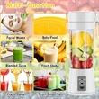 Custom Mini USB Rechargeable Blender For Fruit Smoothies | https://www.bestnamebadges.com