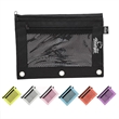 Durable Large Capacity Water Proof 3-Ring Pencil Pouch | https://www.bestnamebadges.com