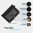 Durable Large Capacity Water Proof 3-Ring Pencil Pouch | https://www.bestnamebadges.com