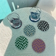 Fully Printing Round Acrylic Coasters | https://www.bestnamebadges.com
