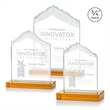 Everest Award - Amber | https://www.bestnamebadges.com