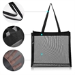 Reusable Large Mesh Tote Bag | https://www.bestnamebadges.com