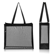 Reusable Large Mesh Tote Bag | https://www.bestnamebadges.com