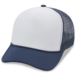 5 Panel Foam Mesh Back Trucker Cap w/Rope | https://www.bestnamebadges.com