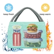 Custom Reusable Cooler Insulated Lunch Bag For Work Travel | https://www.bestnamebadges.com